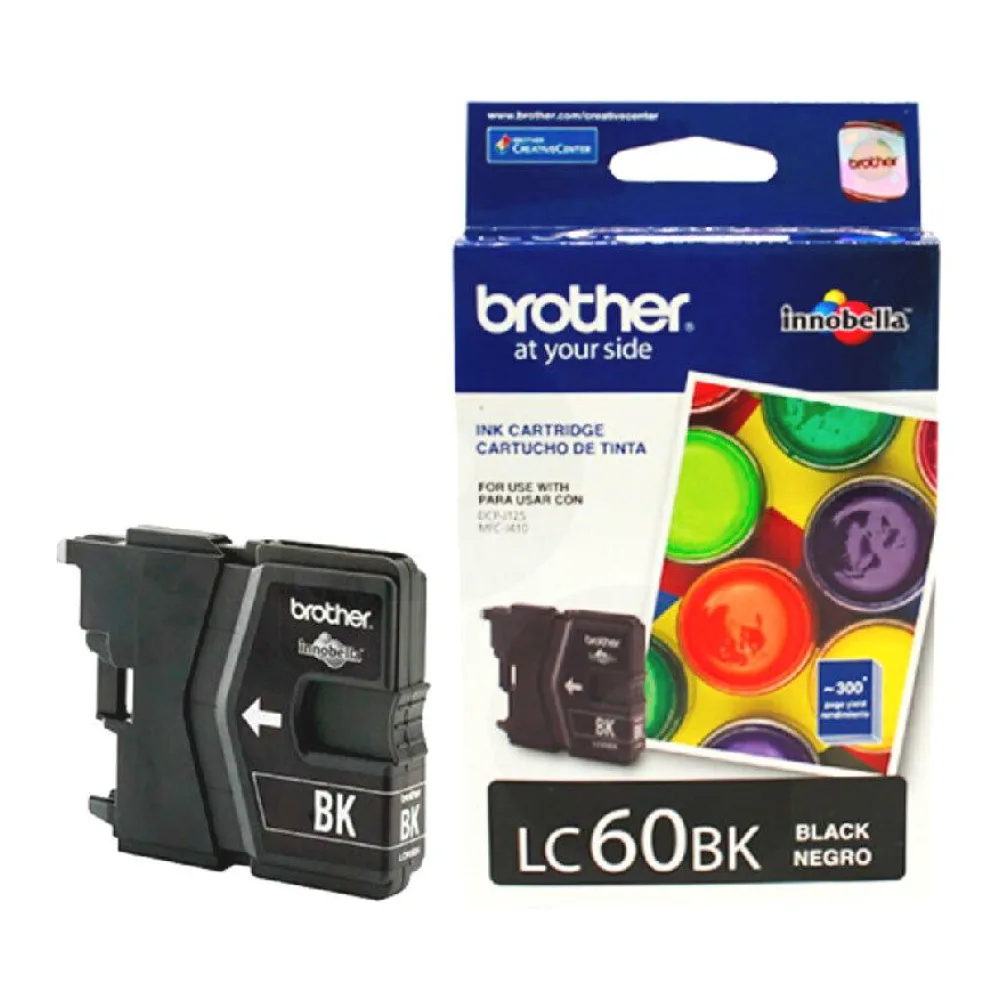 Cartucho de Tinta Original Brother LC60 Negro