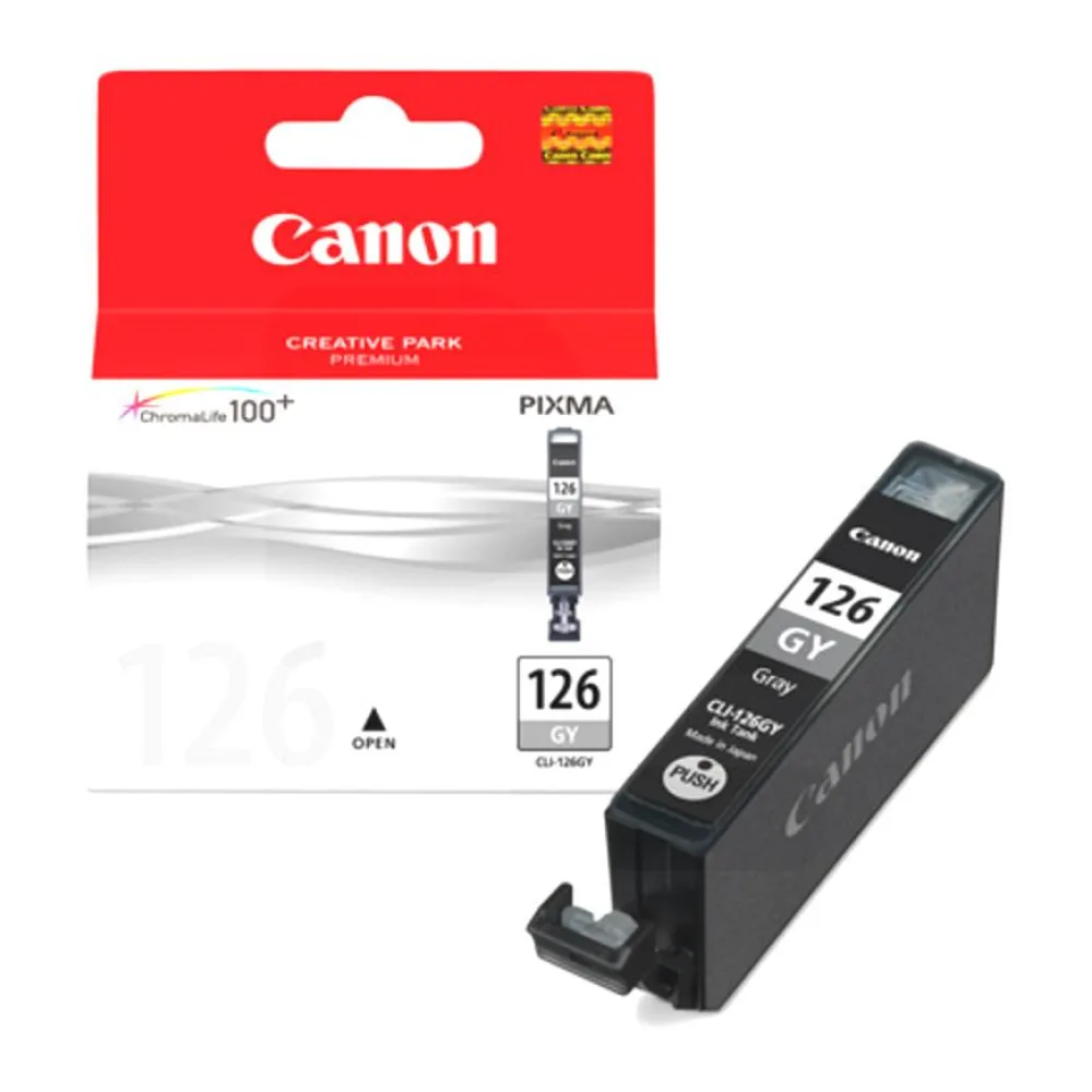 Cartucho de Tinta Original Canon CLI-126 Gris