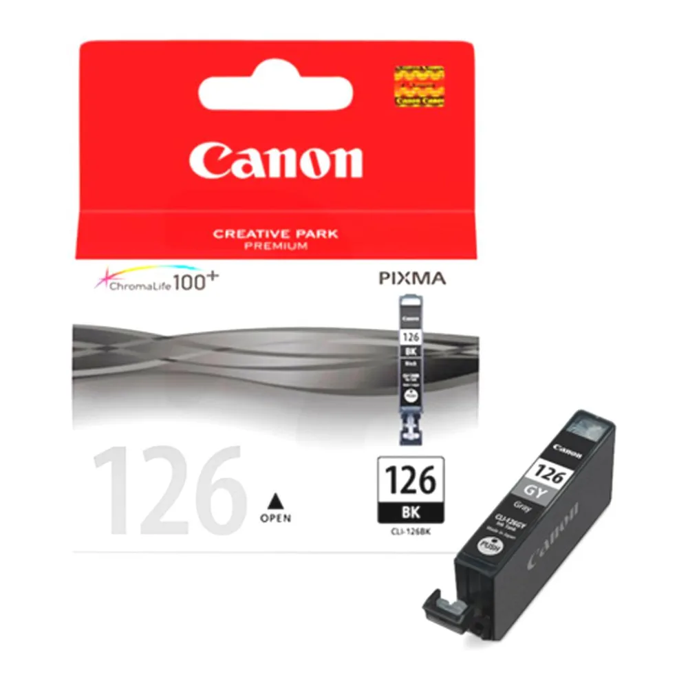 Cartucho de Tinta Original Canon CLI-126 Negro
