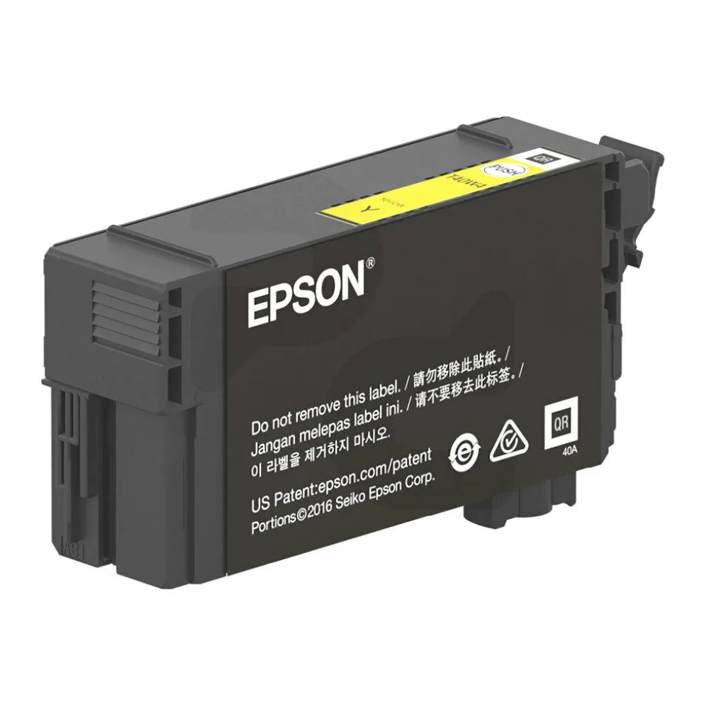Cartucho de Tinta Original Epson T40W420 Amarillo / 50ML