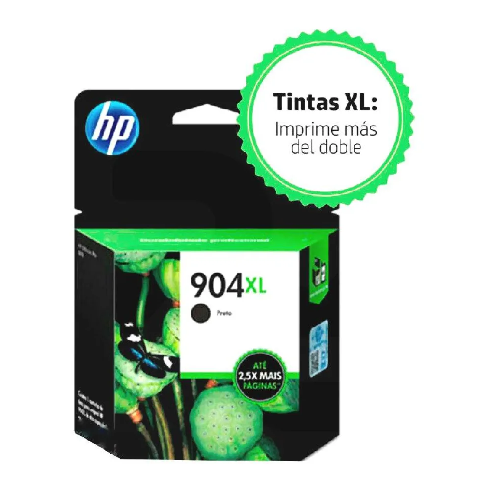 Cartucho de Tinta Original HP 904 Xl Negro
