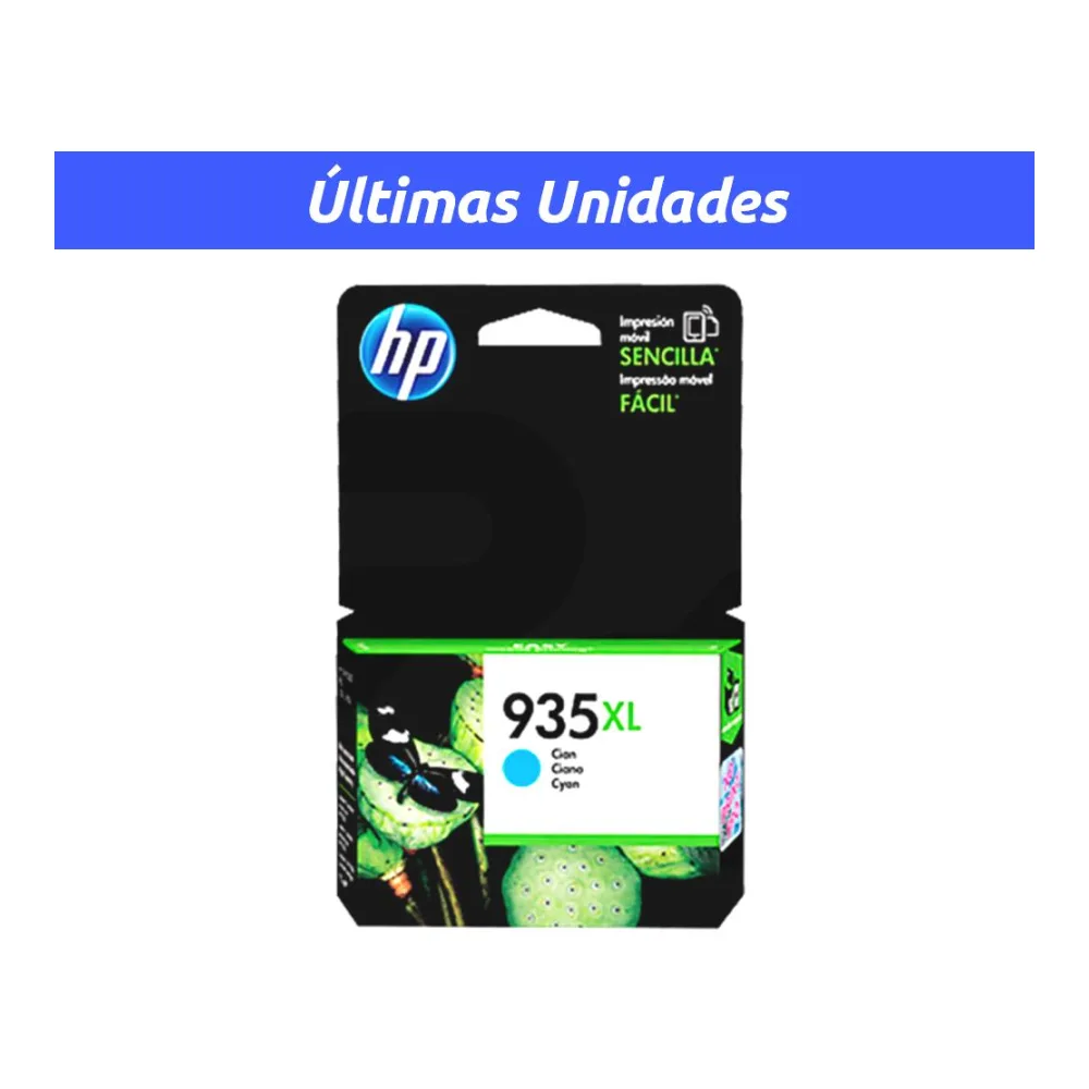 Cartucho de Tinta Original HP 935 Xl Cyan