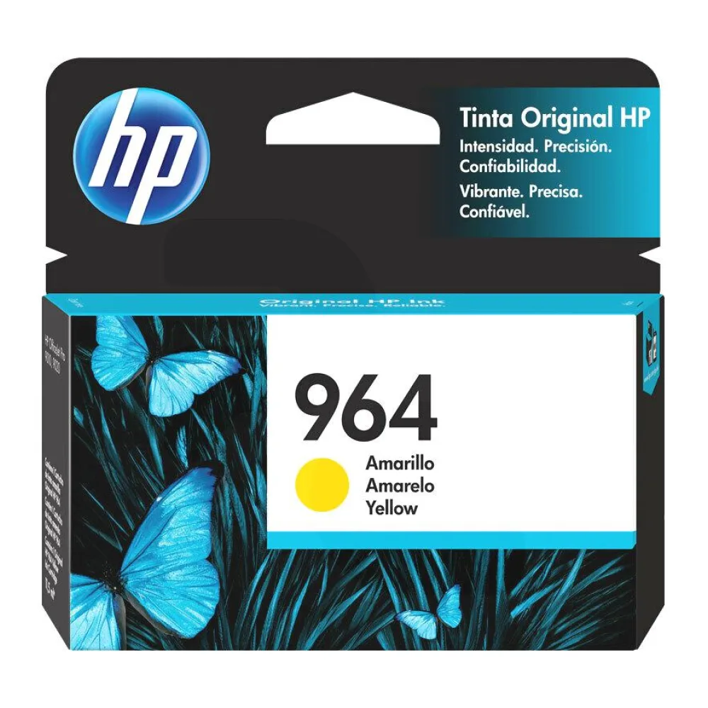 Cartucho de Tinta Original HP 964 Amarillo