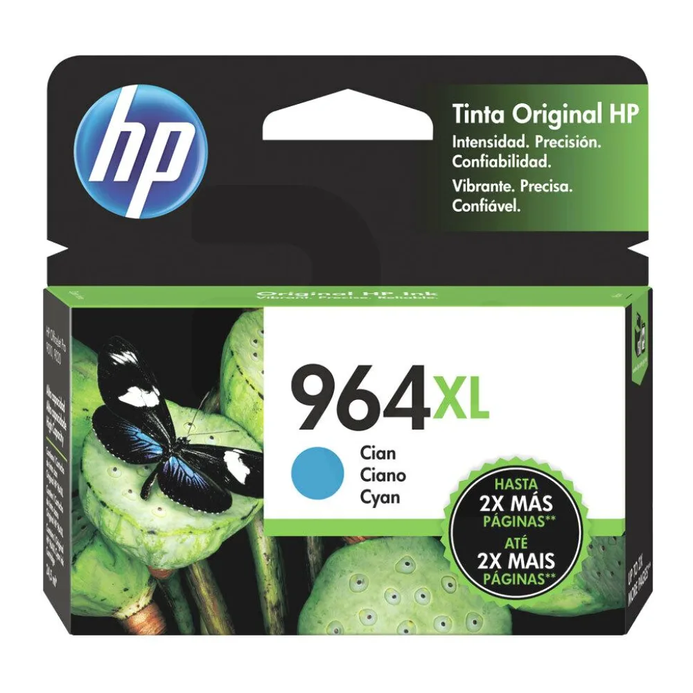 Cartucho de Tinta Original HP 964 Xl Cyan