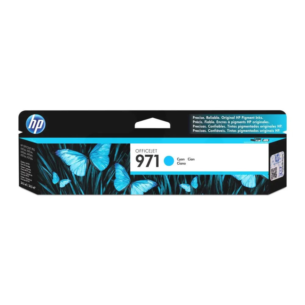 Cartucho de Tinta Original HP 971 Cyan