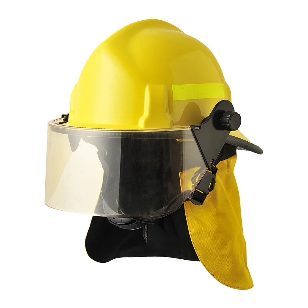 Casco Bombero Brigada Amarillo Start Fire
