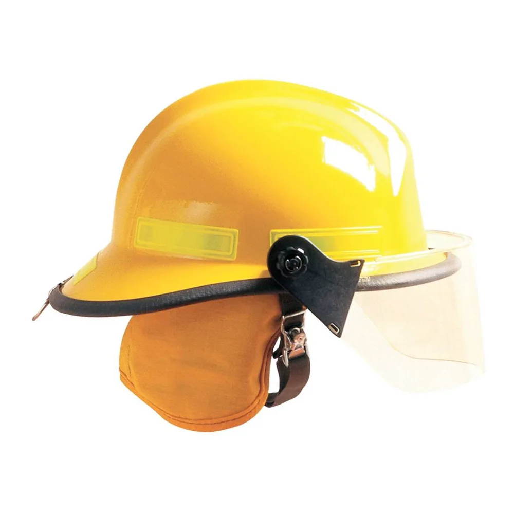 Casco Bombero Cairns MSA 664 Invader Amarillo