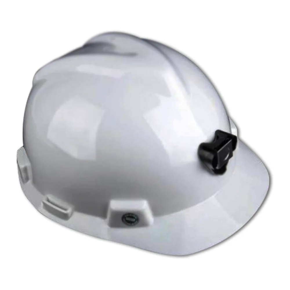 Casco MSA V-gard con Porta Lámpara