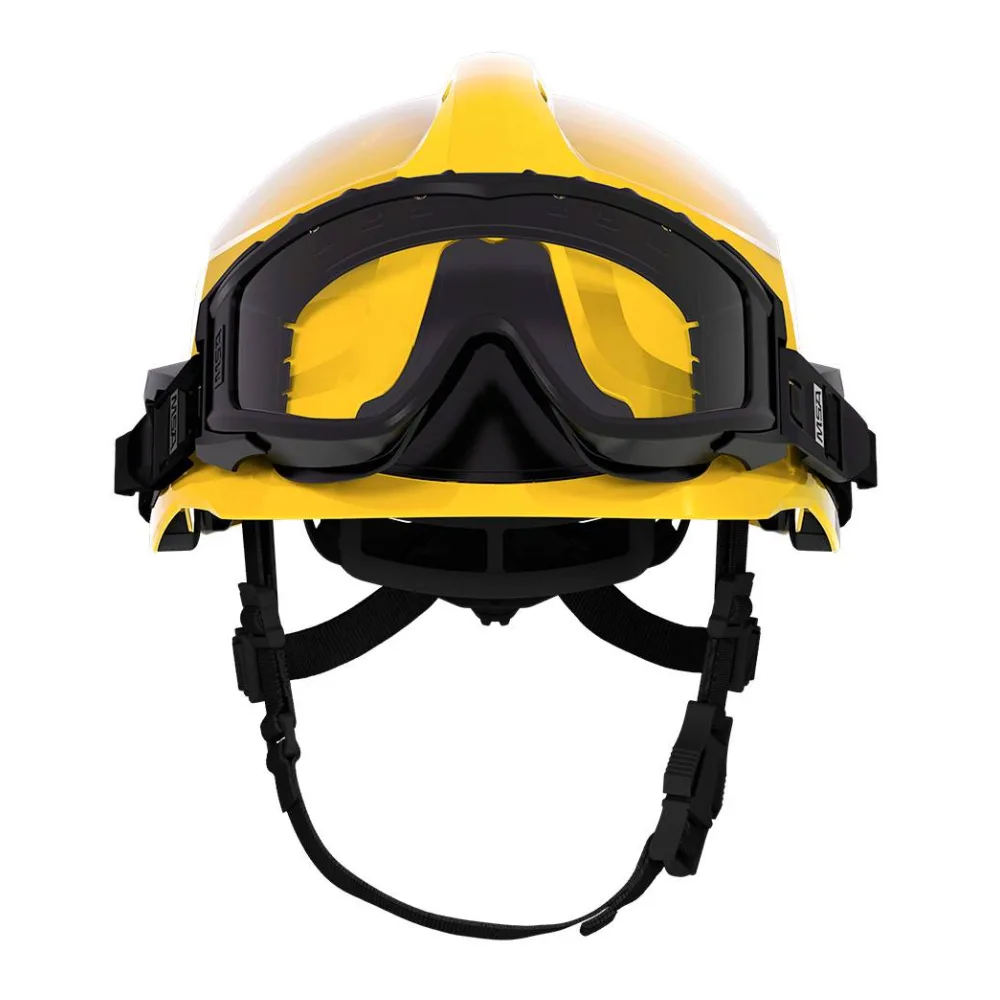 Casco Rescate E Incendio MSA F2XR Amarillo Ref-rojo