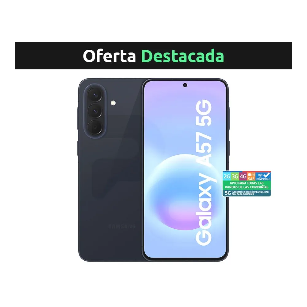 Celular Galaxy A57 128GB/8GB 5G Azul Oscuro Liberado Samsung