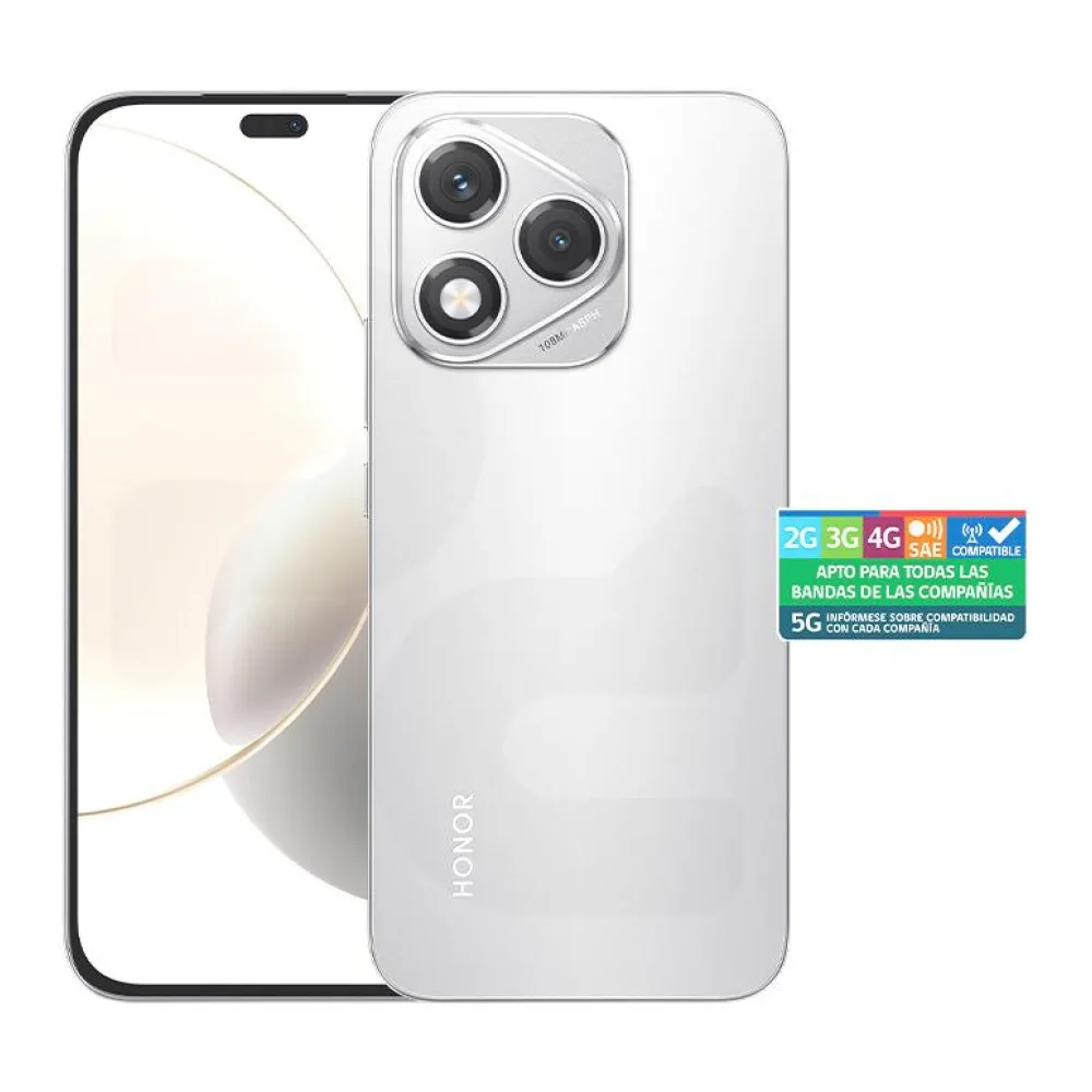 Celular Honor 400 Lite 256GB/8GB 5G Silver Liberado