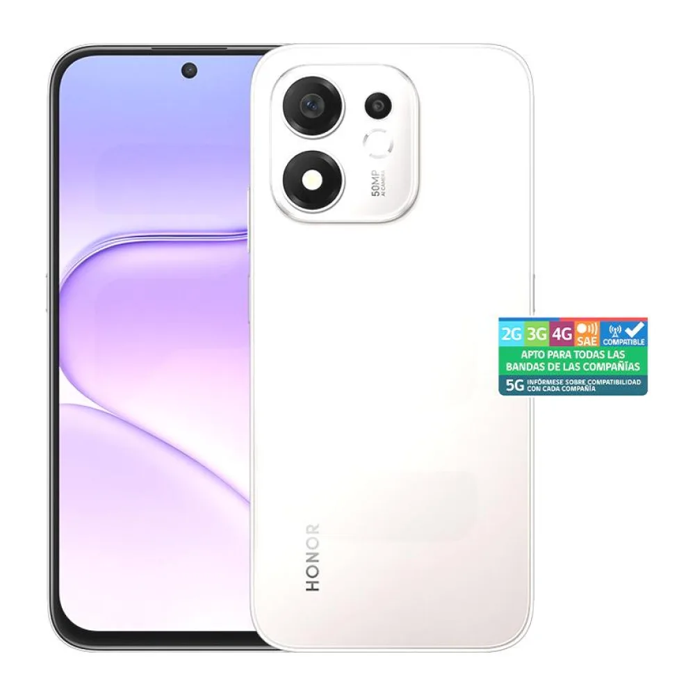 Celular Honor H600 Smart 256GB/6GB 5G Silver Liberado