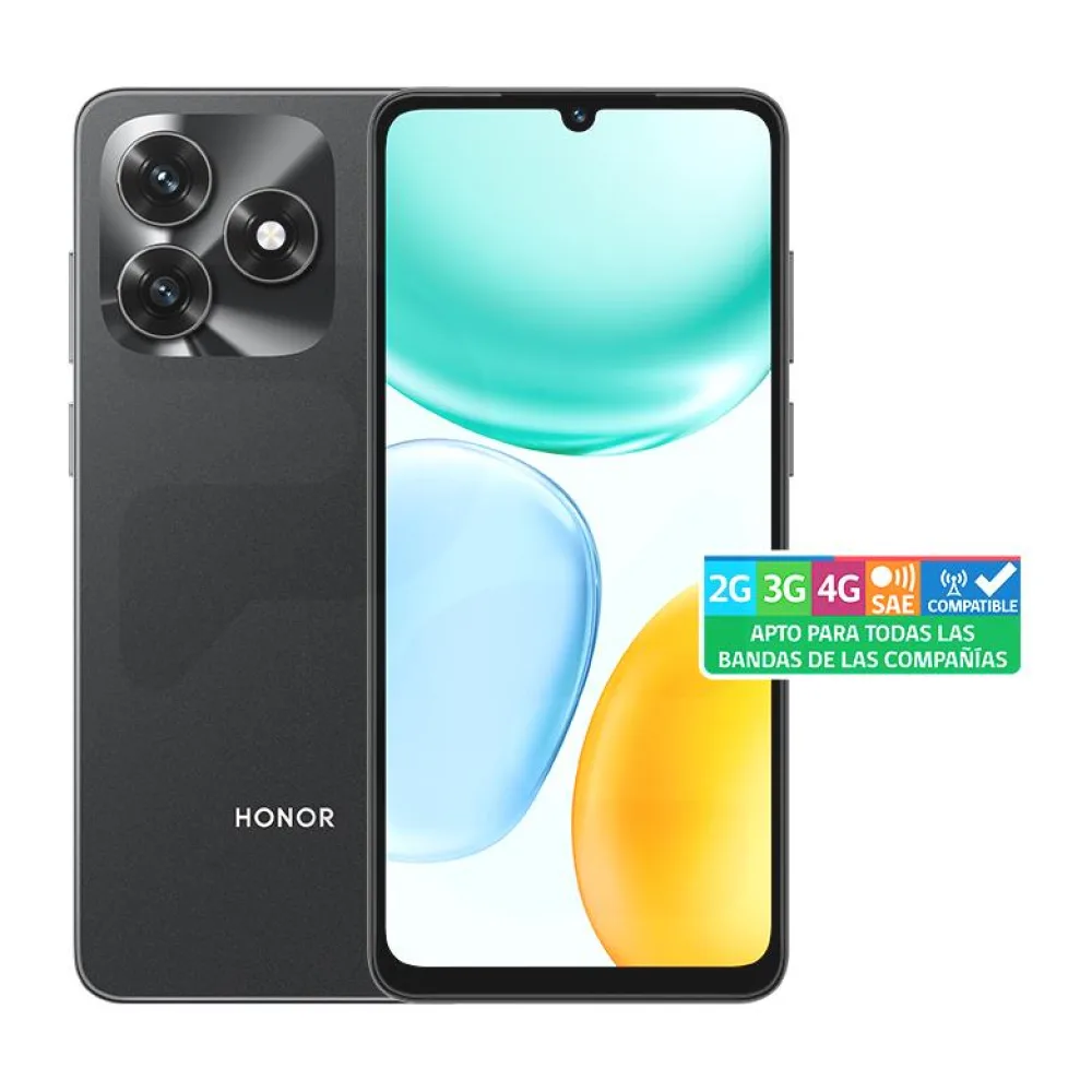 Celular Honor X5C 128GB/4GB Negro Liberado