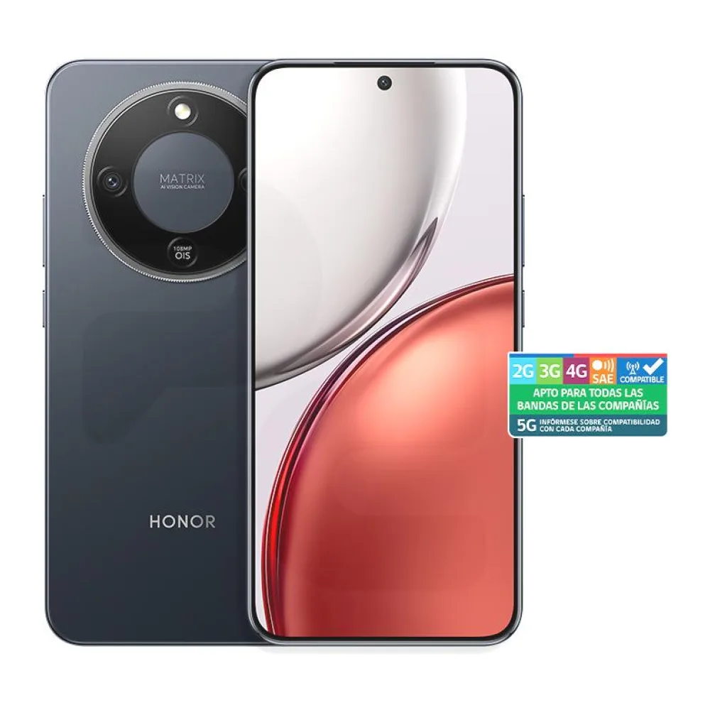 Celular Magic 8 Lite 256GB/8GB 5G Negro Liberado Honor