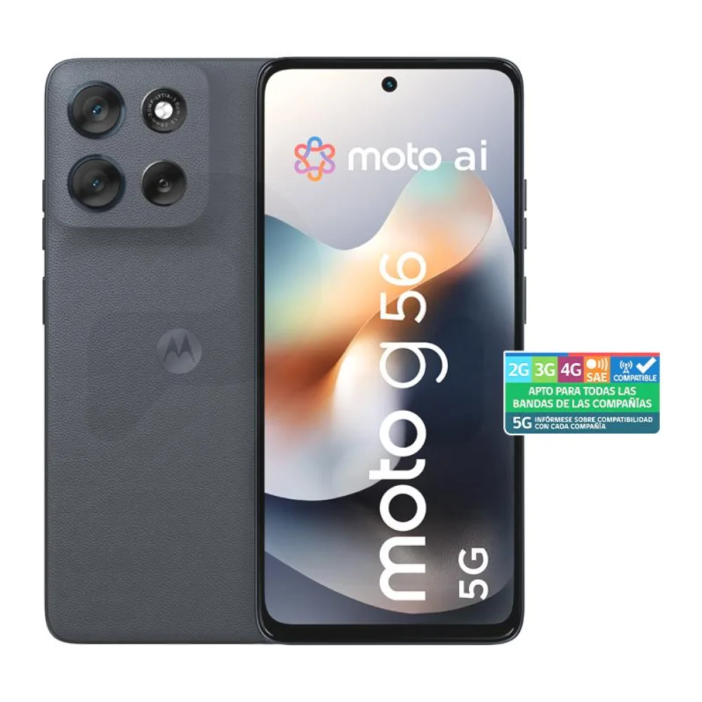 Celular Moto G56 256GB/8GB 5G Azul Liberado Motorola