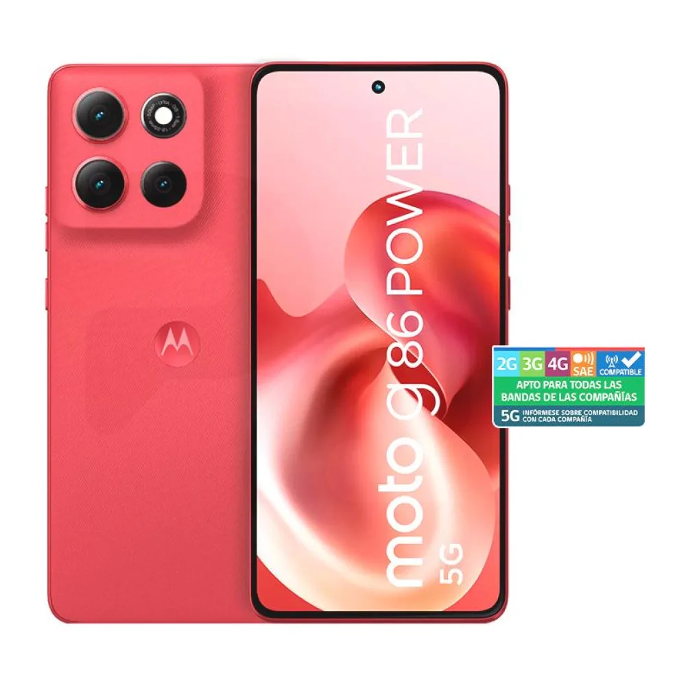 Celular Moto G86 256GB/8GB Cherry Liberado Motorola