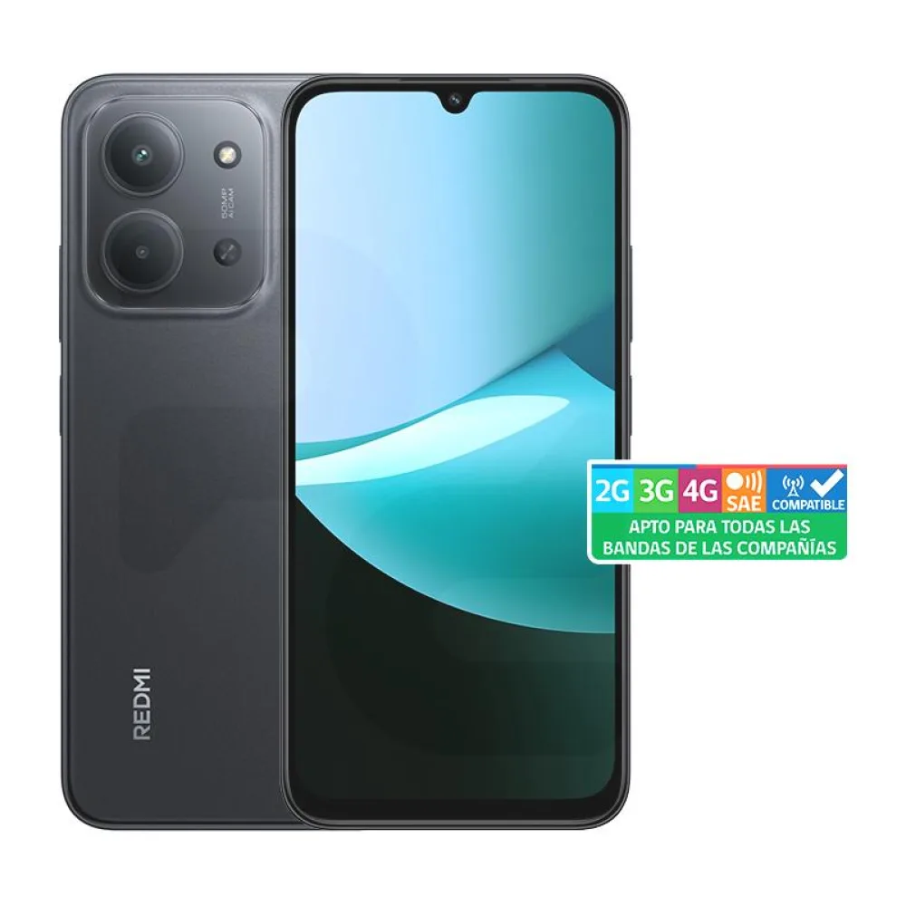 Celular Redmi 15C 256/4G 4G Negro Liberado Xiaomi