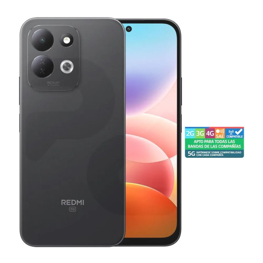 Celular Redmi 17 128GB/4GB 5G Negro Liberado Xiaomi