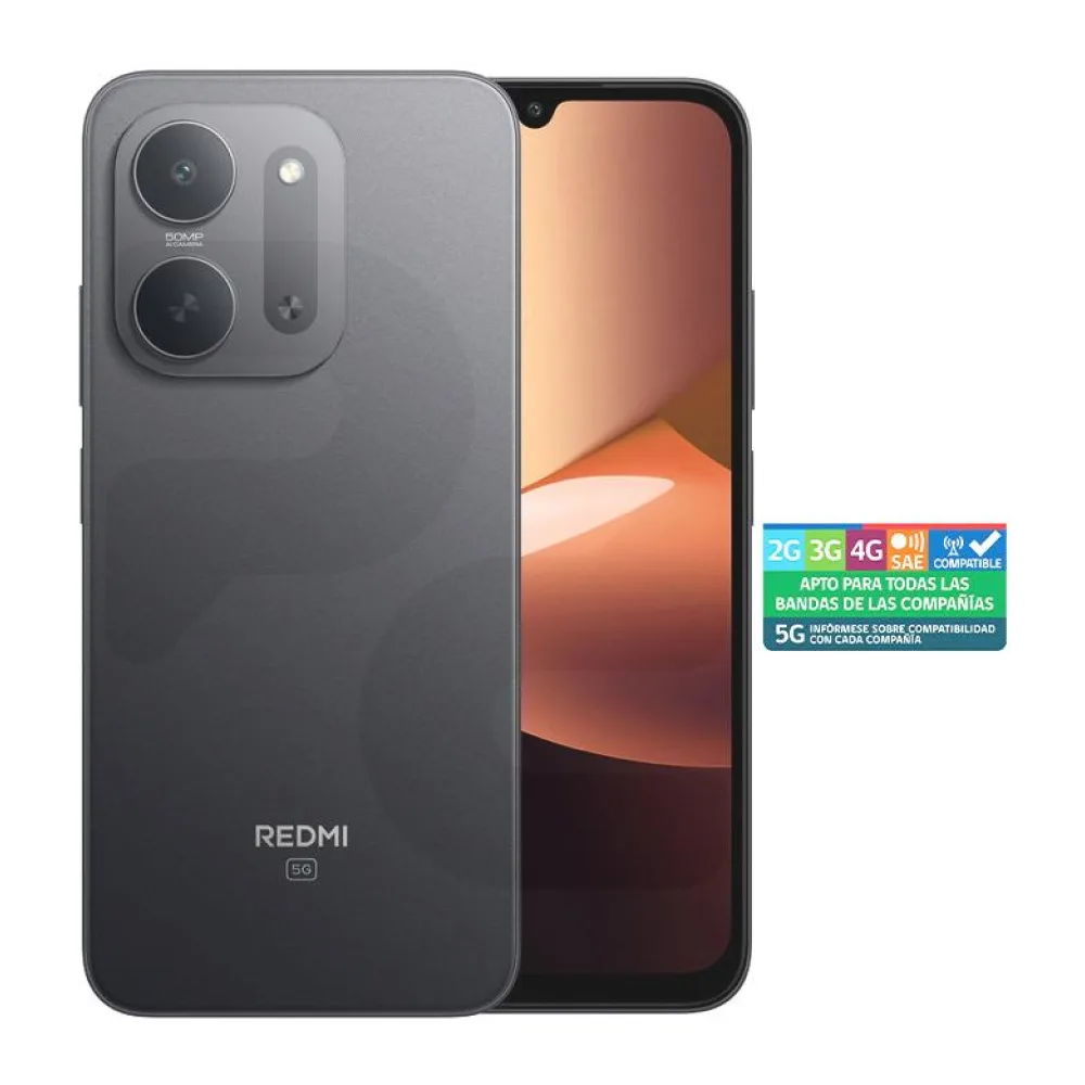 Celular Redmi 17C 128GB/4G 5G Negro Liberado Xiaomi