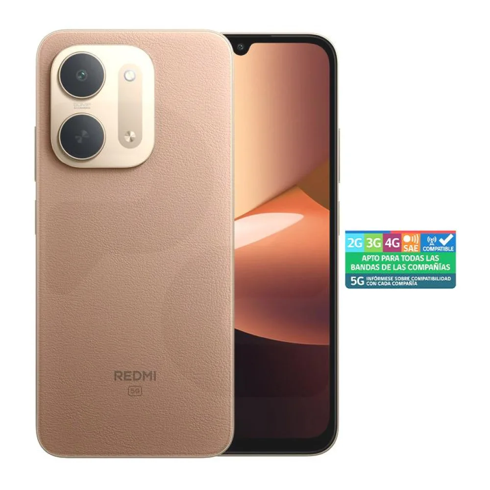 Celular Redmi 17C 128GB/4GB 5G Café Liberado Xiaomi
