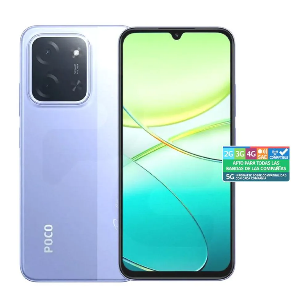 Celular Xiaomi Poco C85 128GB/ Púrpura Liberado