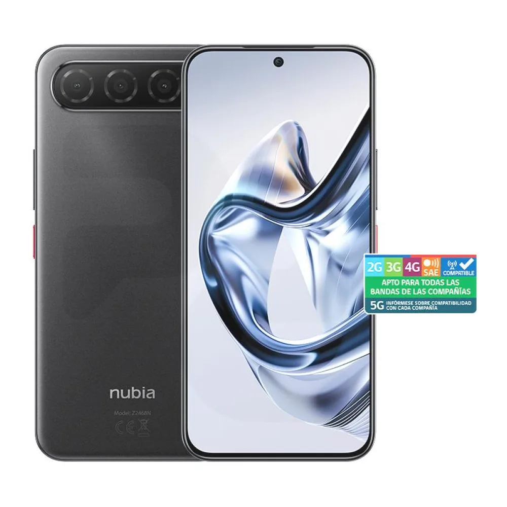 Celular Zte Nubia Air 256GB/8GB 5G Negro Liberado