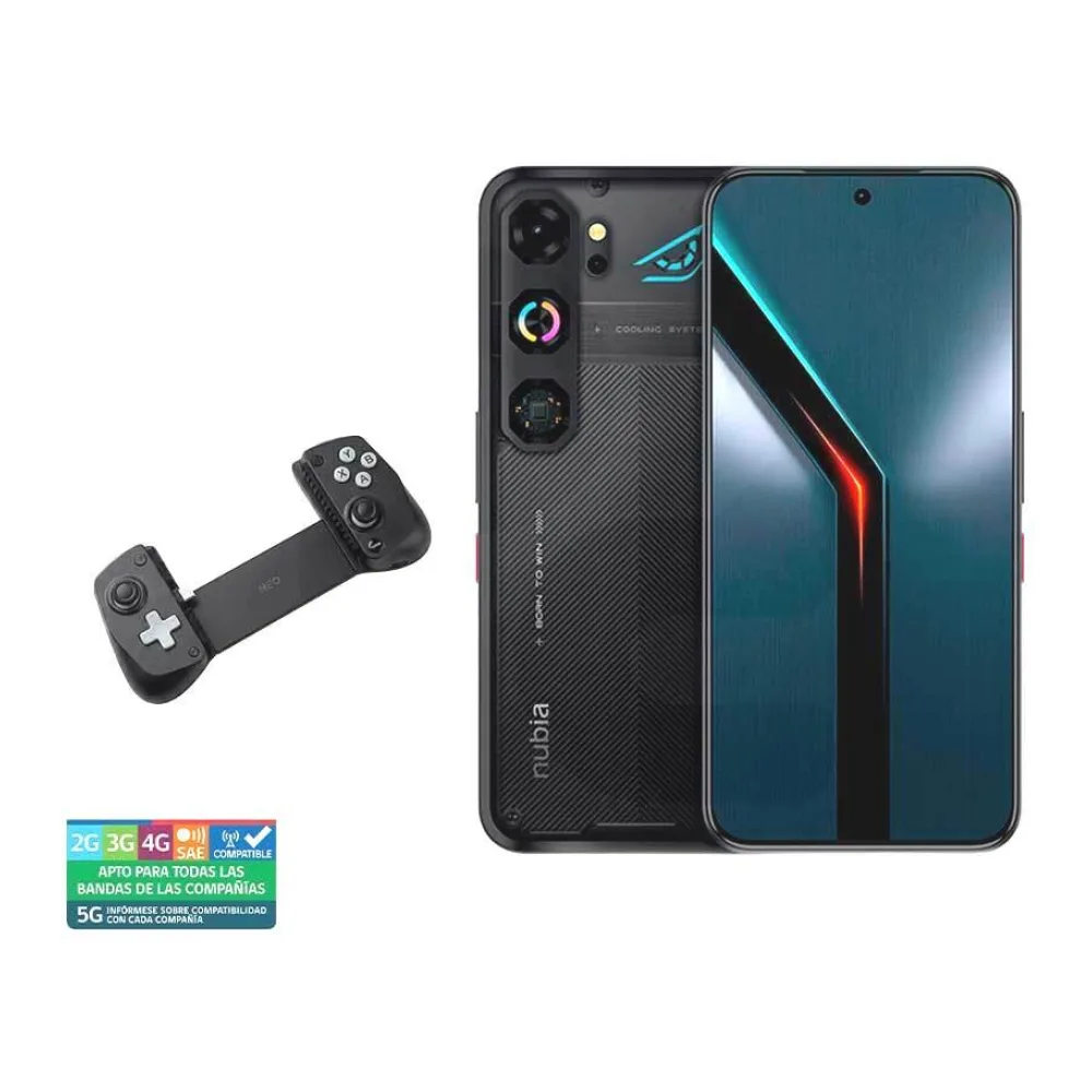Celular Zte Nubia Neo 5GT 256GB/8GB 5G Negro Liberado+gamepad