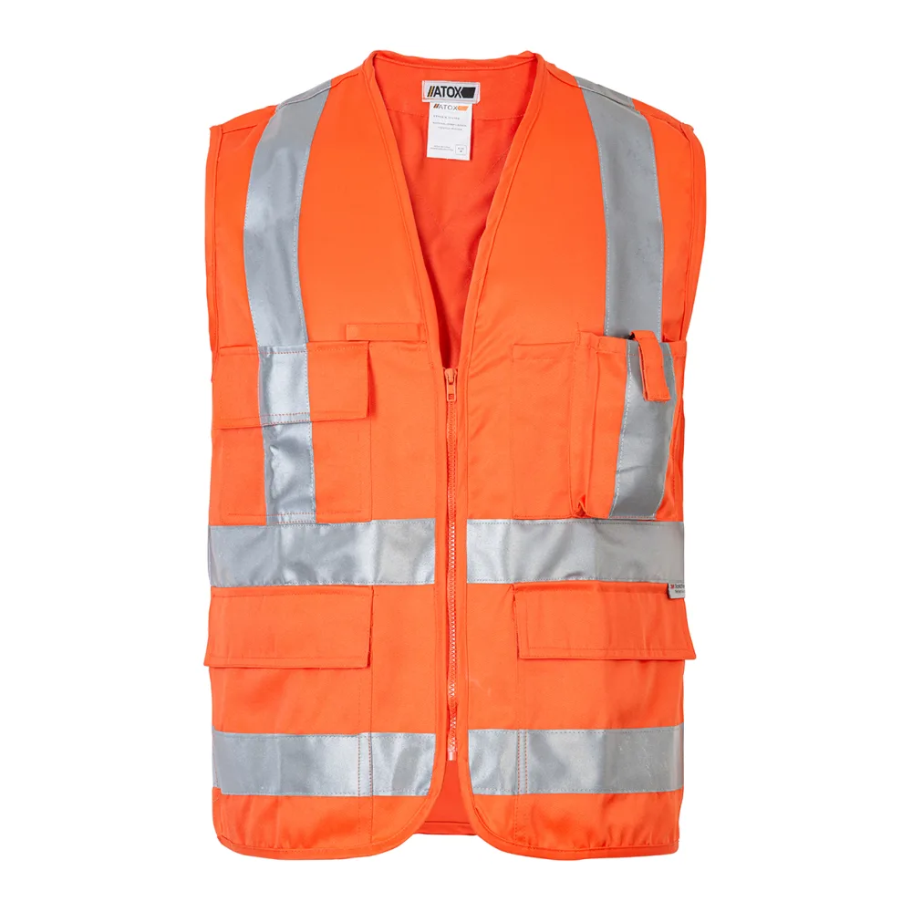 Chaleco Geólogo Gabardina Naranja Norma 360º Atox