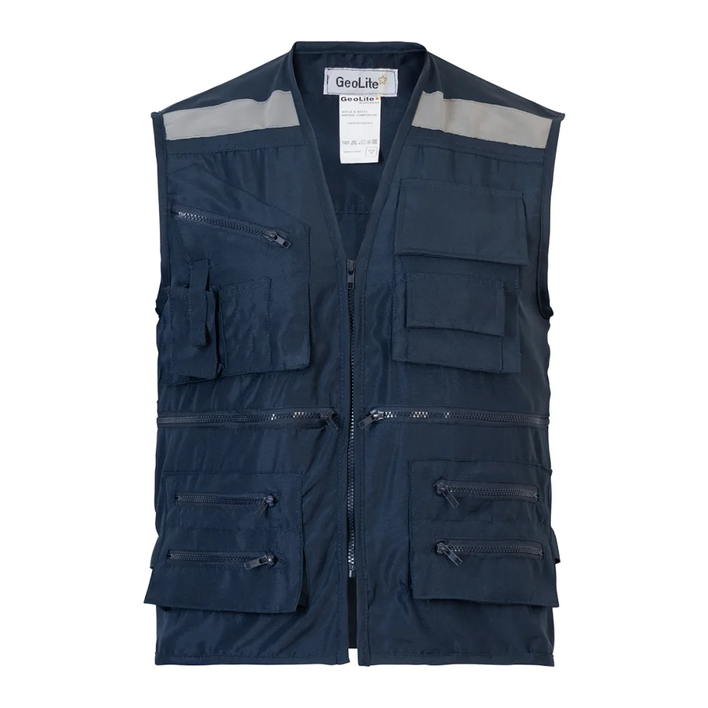 Chaleco Geologo Poplin Azul Geolite