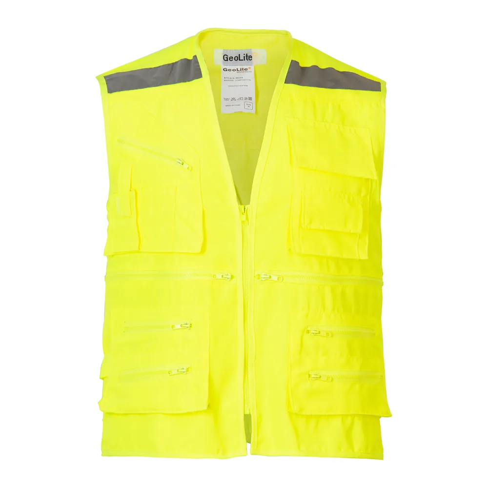 Chaleco Geólogo Poplin Fluor Geolite