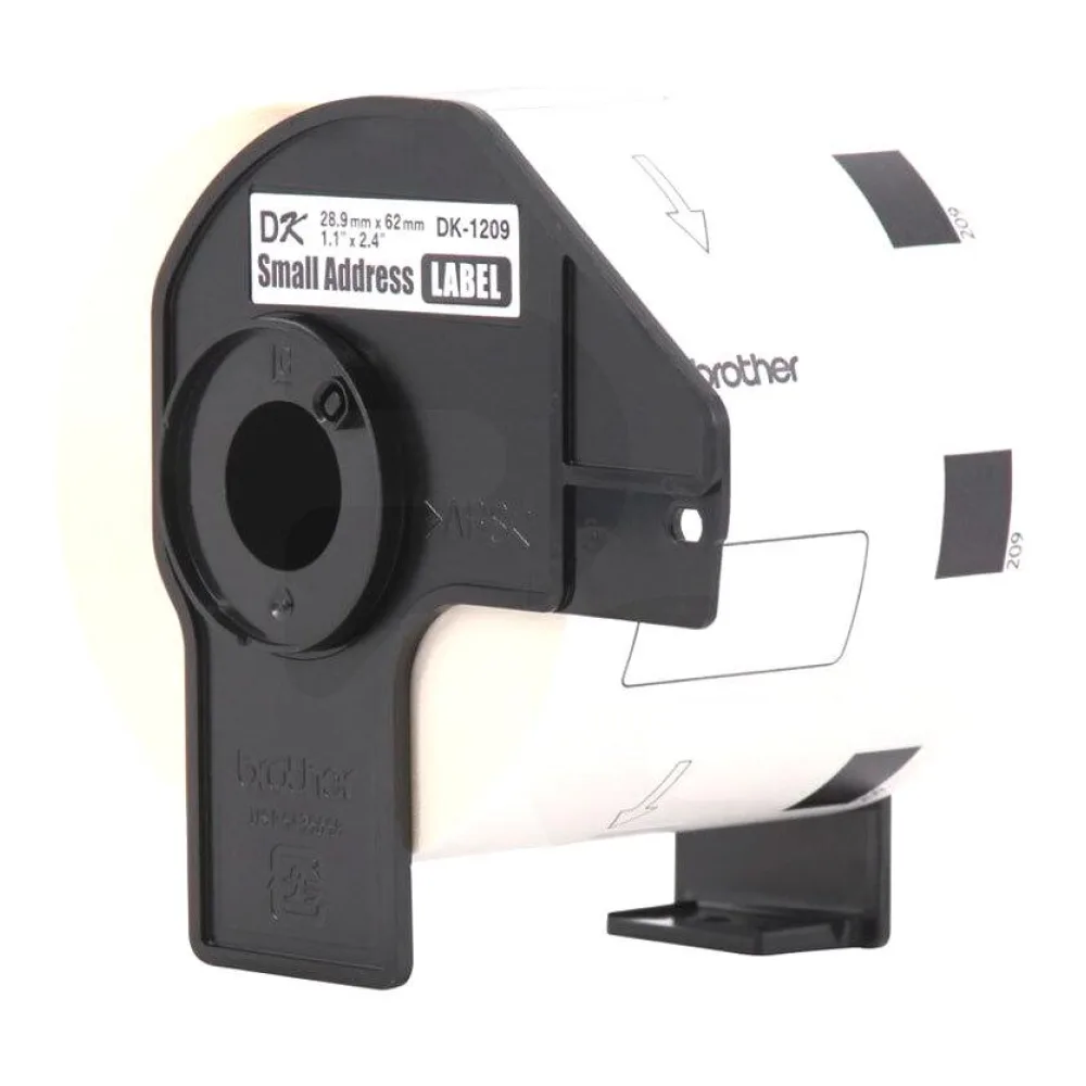 Cinta Blanca-texto Negro DK-1209 62MM / 29MM 800 Etiquetas (ancho / Largo) Brother