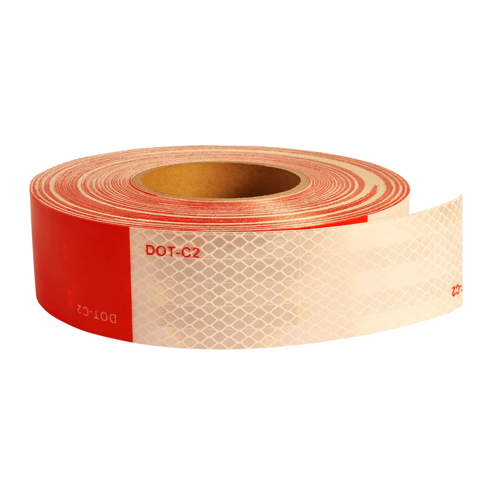 Cinta Reflectante Roja/blanca DOT-C2 Start Fire