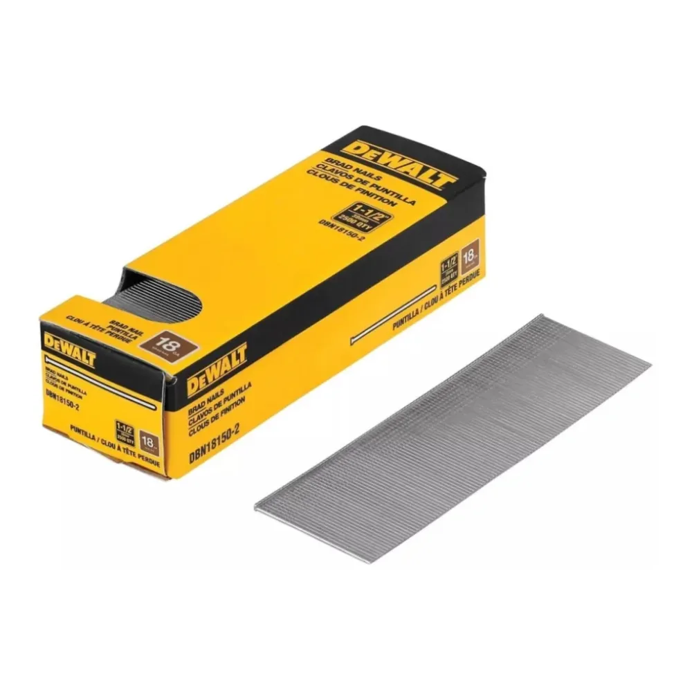 Clavo Puntilla 18GA 1 1/2" Dewalt DBN18150-2 para Clavadora DCN680B
