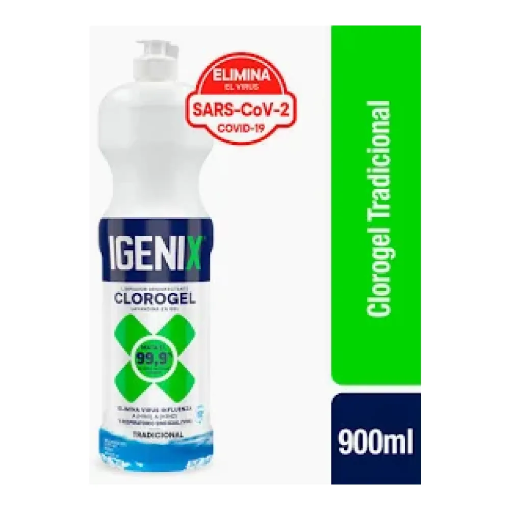 Cloro Gel Igenix 900 Ml Variedades