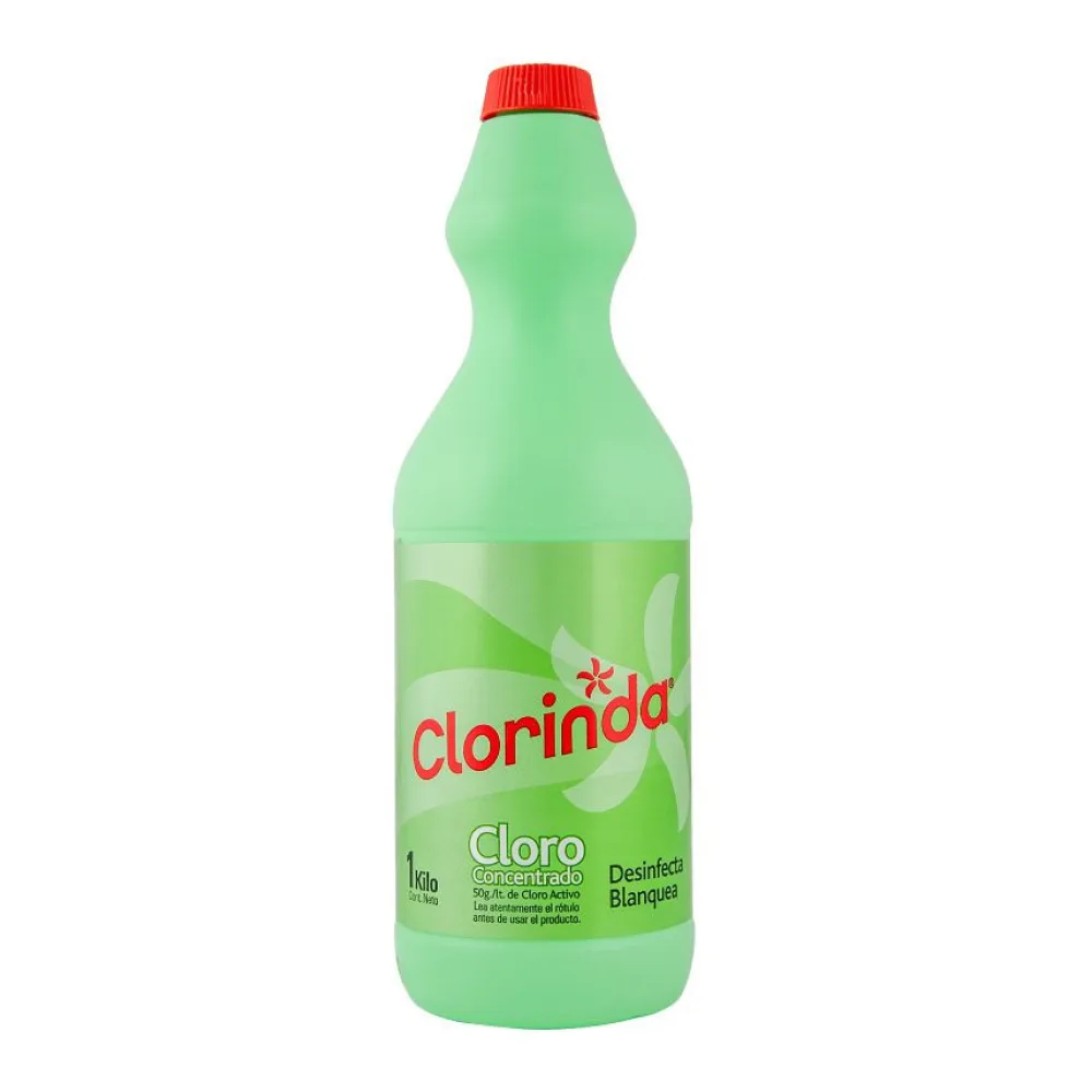 Cloro Líquido Tradicional Clorinda 1KG.