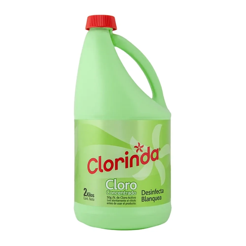 Cloro Líquido Tradicional Clorinda 2 Kg
