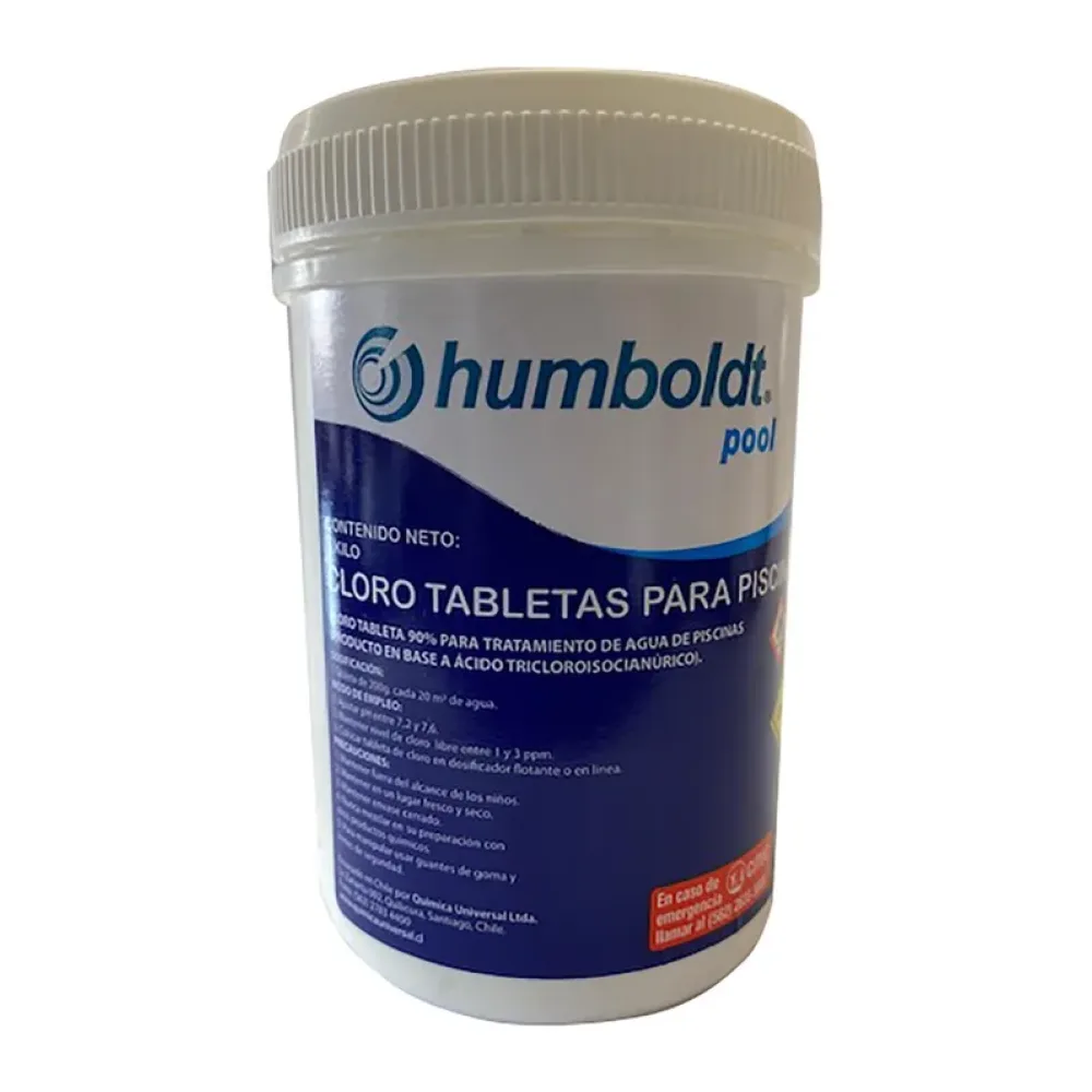 Cloro Tabletas 1KG Humboldt