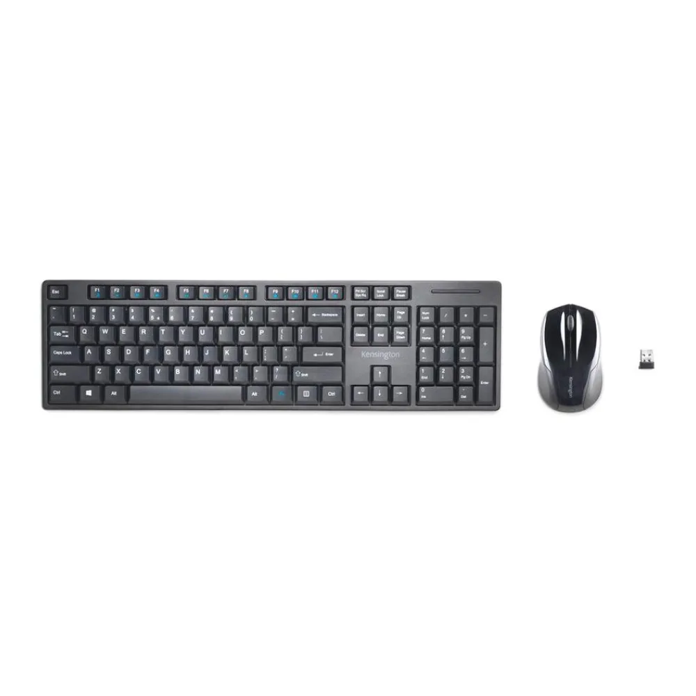 Combo Teclado + Mouse Inalámbrico Pro Fit Set Low Profile - Negro Kensington