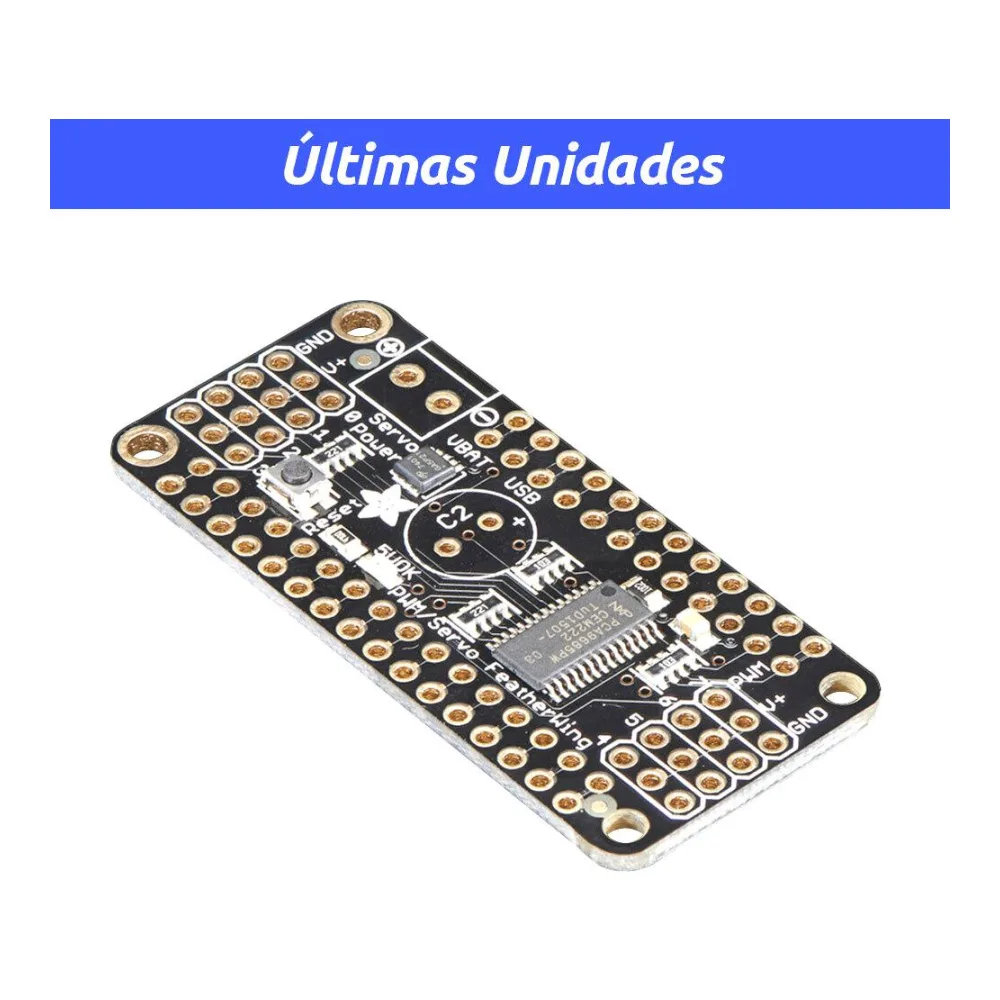 Complemento para Feather - Featherwing 8-CANALES Pwm Servomotor Adafruit