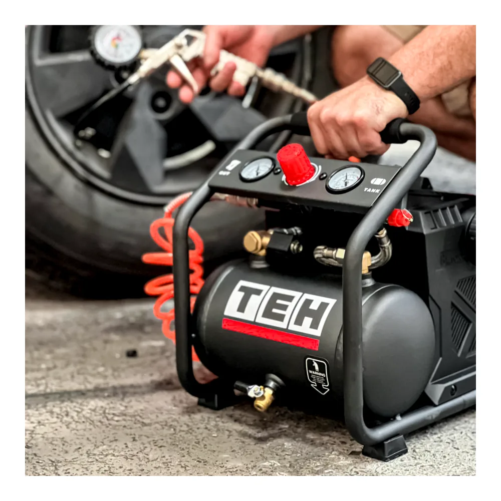 Compresor de Aire Inalámbrico 3L + 1 Batería + Cargador Tehtools