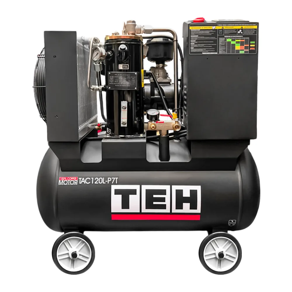 Compresor de Tornillo 10HP 7.5KW 120L 380V Tehtools