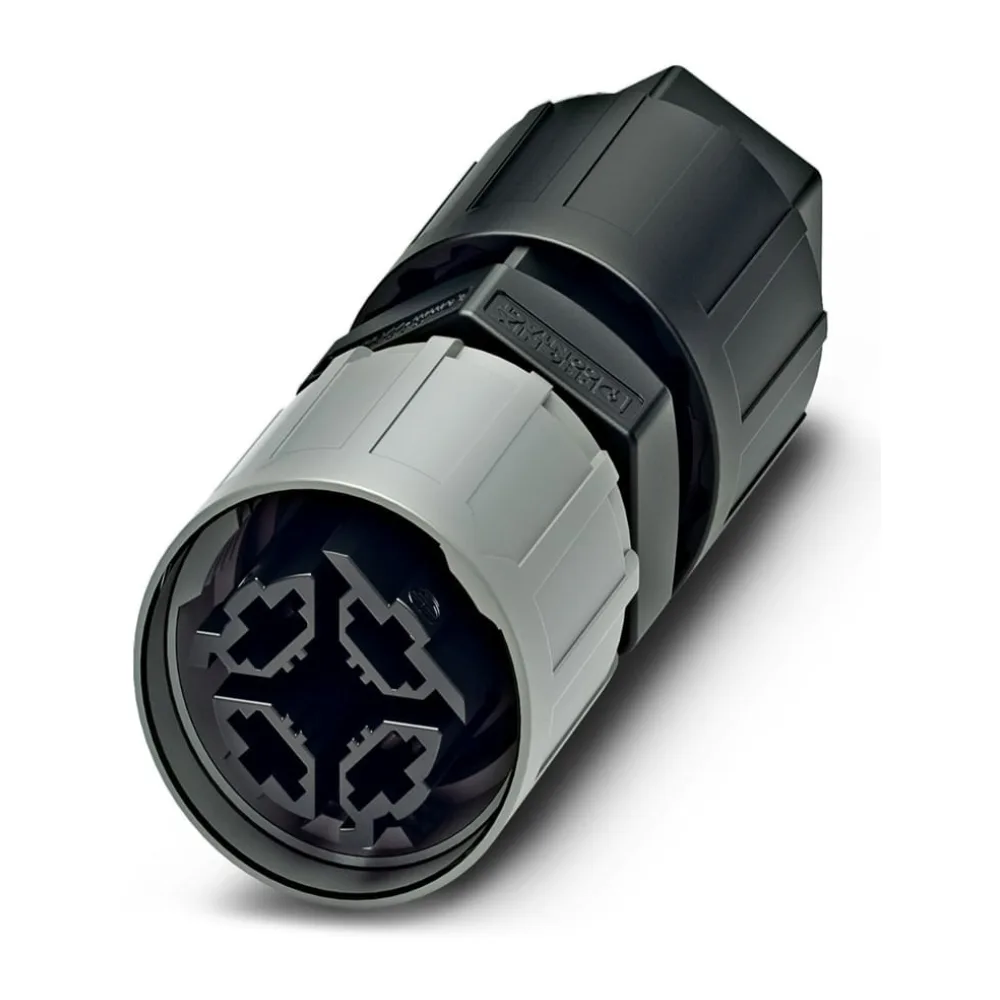 Conector Qpd Vol Hbra Blqueo/gr 3P+T 1,5MM2 CABL/5-9,5MM 141470394 Phoenix Contact