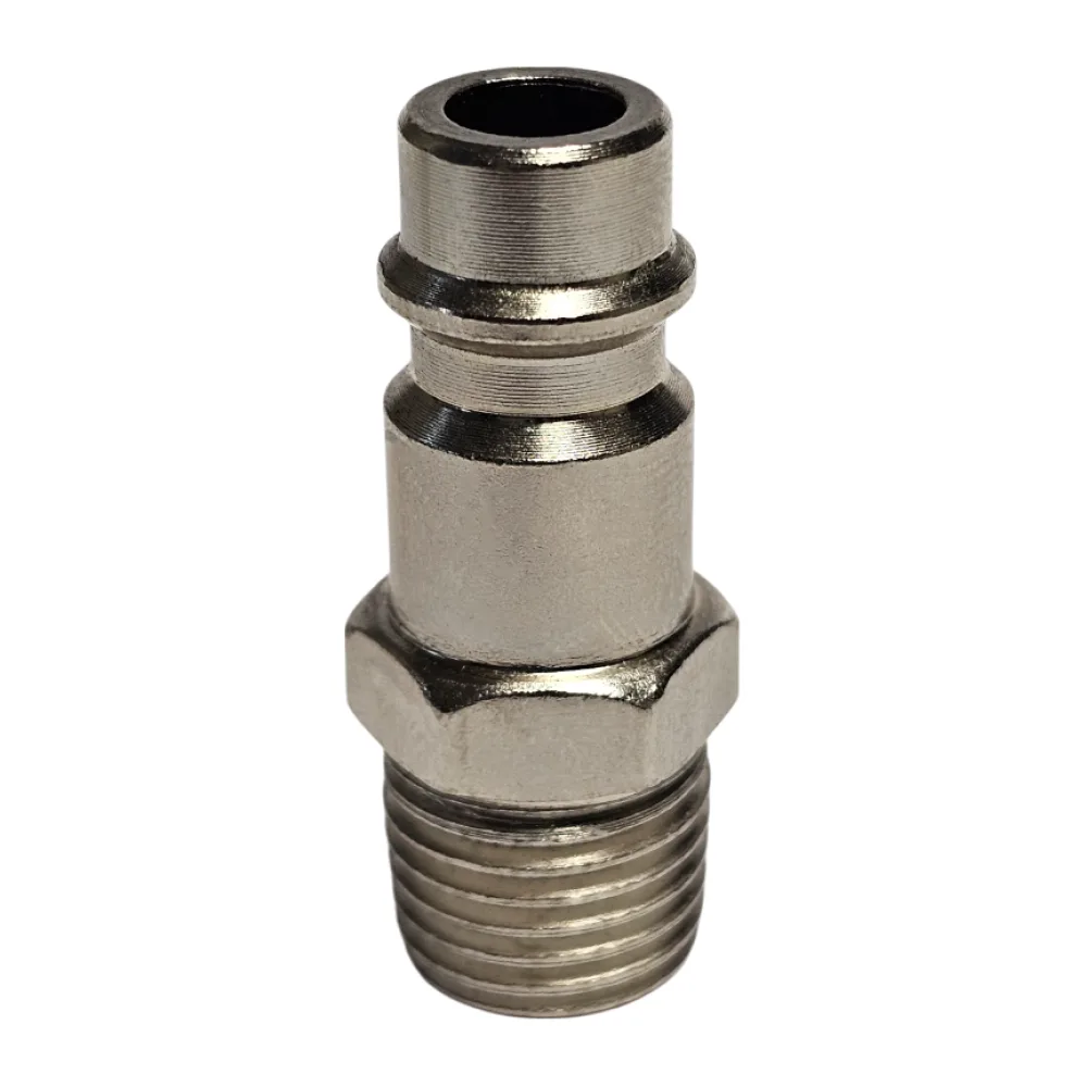 Conector Rápido 1/4" Macho Rosca Externa Estilo Europeo Tehtools