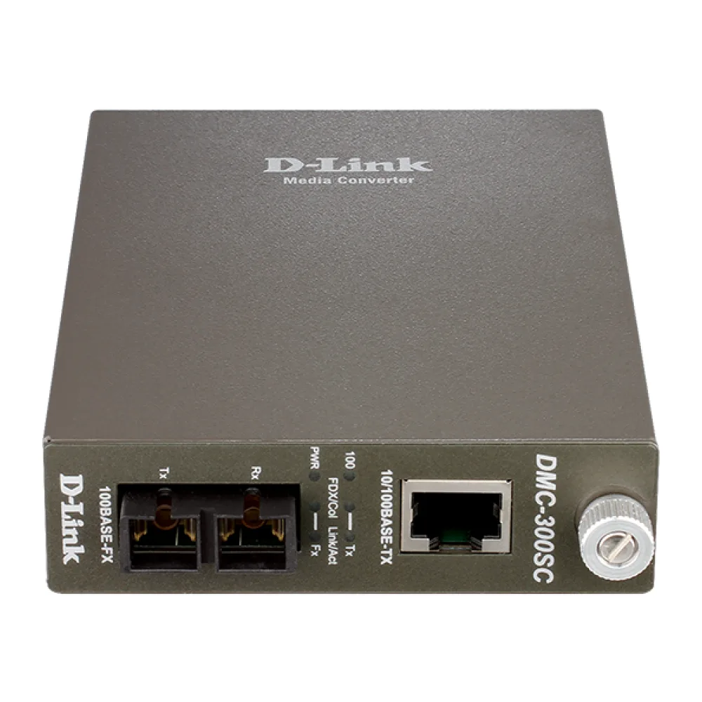 Convertidor de Medios D-link DMC-300SC