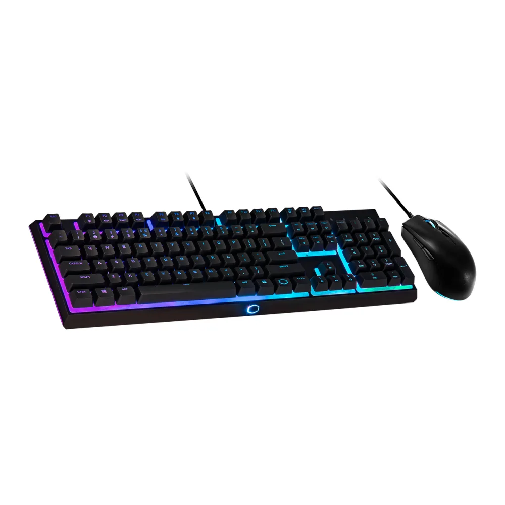 Cooler Master Kit Teclado y Mouse Gamer Rgb MS-111-KKMF1-LS