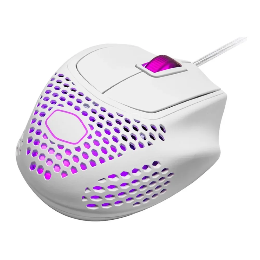 Cooler Master Mouse Gamer MM720 Blanco Matte MM-720-WWOL1
