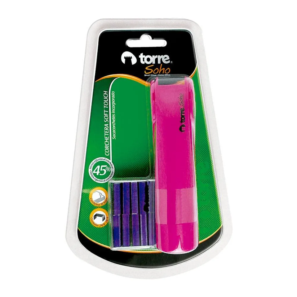 Corchetera Mediana Soft Touch 24/6 - 26/6 15 Hjs.
