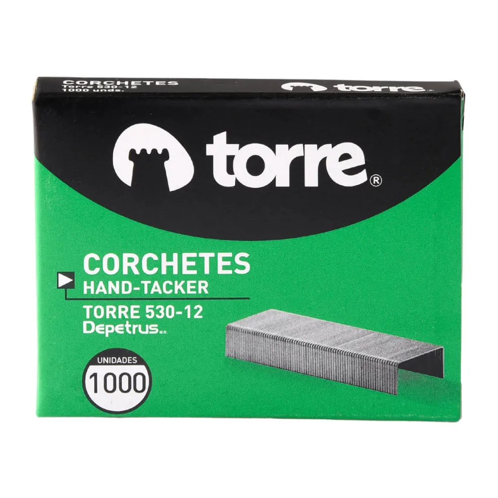 Corchetes Depetrus 530/12 - 1000 Unid.