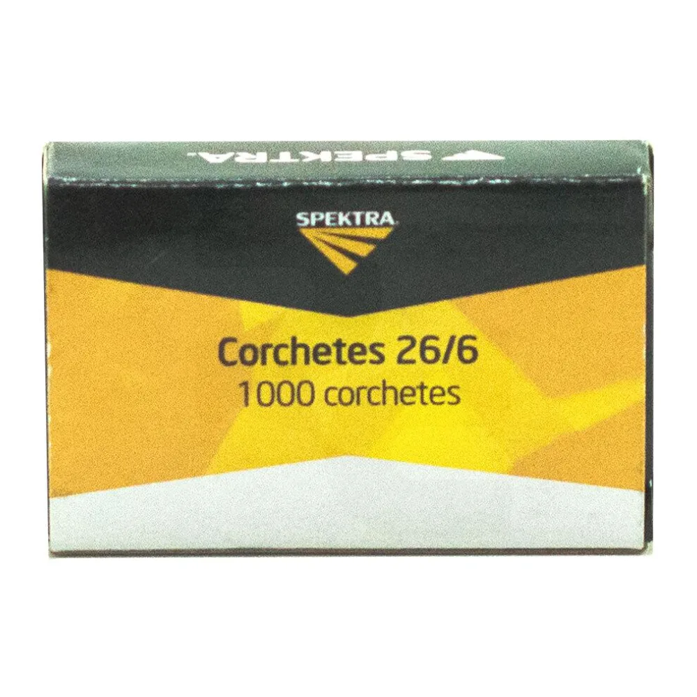 Corchetes Estandar 1.000 Pieza (26/6) Spektra