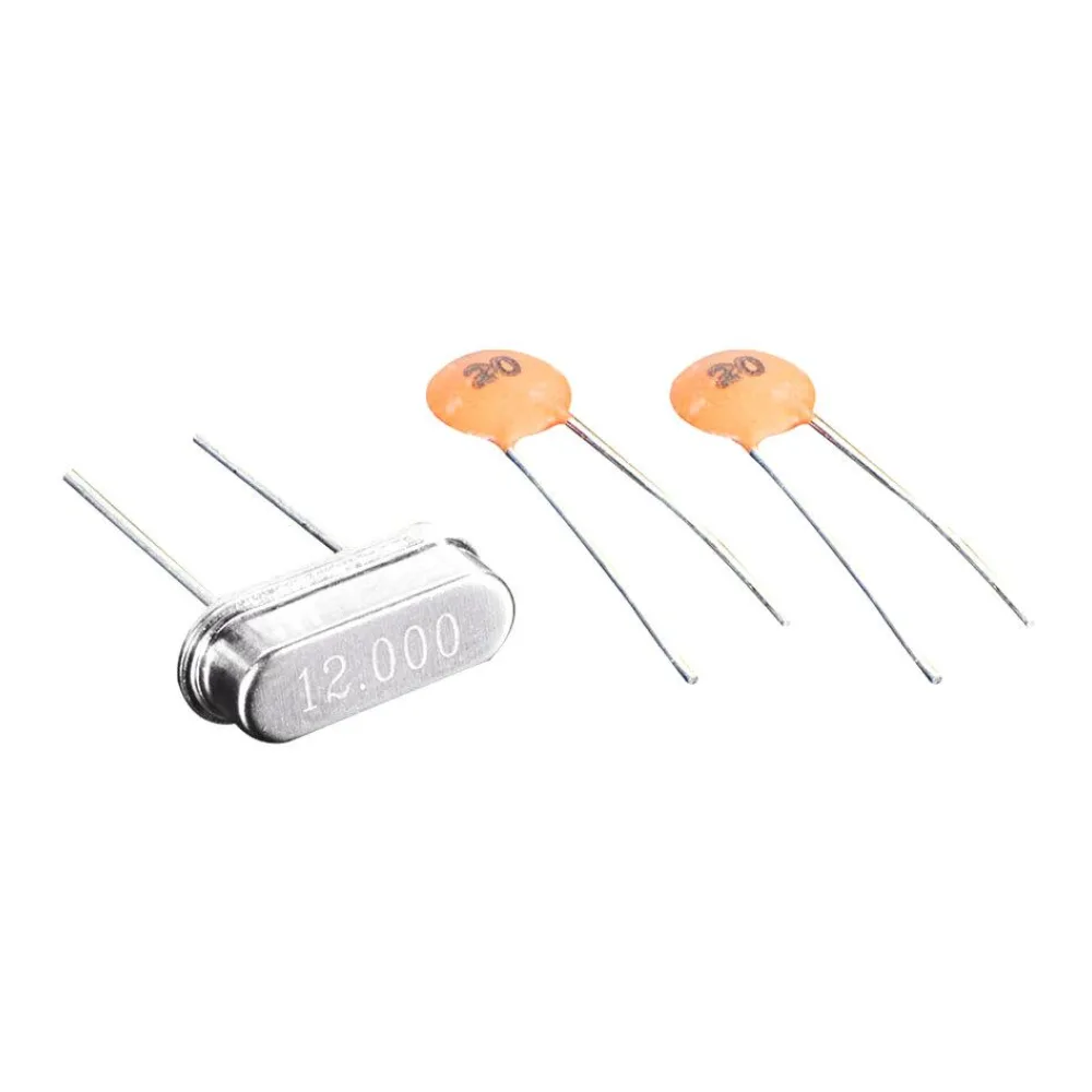 Cristal 12 Mhz + Capacitor 20PF Pcf Oem